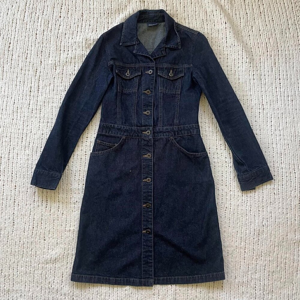 Mavi Women's Long Sleeve Denim Dress